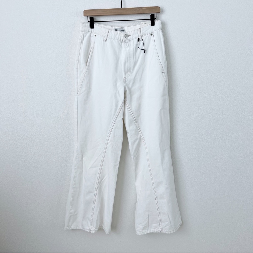 Zara Super Wide Leg Jeans